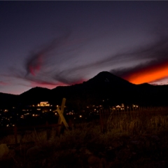 Sunset at the Hogback Cemetery, Jerome, Arizona Price: $327.00