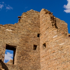 Chaco Canyon Pueblo,New Mexico