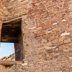 Chaco Canyon, Pueblo Bonito, Window is an Astronomical Marker - ChacoCanyonPueblo-0252